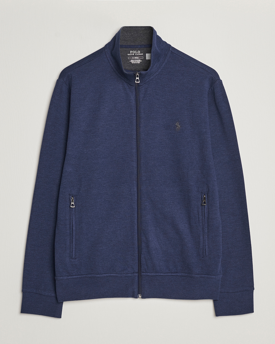 Herre | Trøjer | Polo Ralph Lauren | Tech Full-Zip Sweater Spring Navy Heather