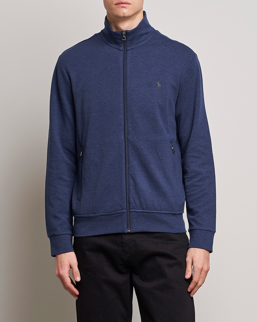 Herre | Trøjer | Polo Ralph Lauren | Tech Full-Zip Sweater Spring Navy Heather