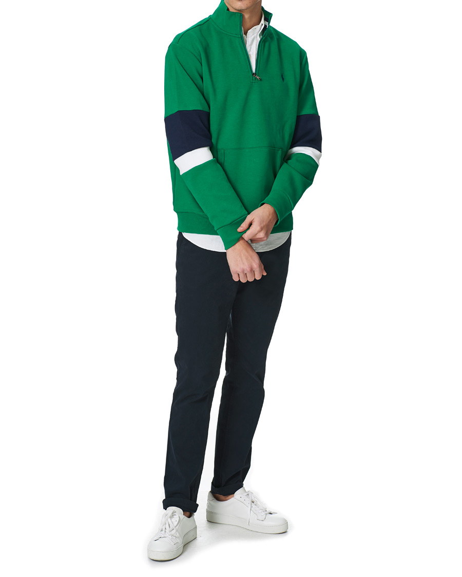 Herre | Trøjer | Polo Ralph Lauren | Tech Half-Zip Sweater Cruise Green
