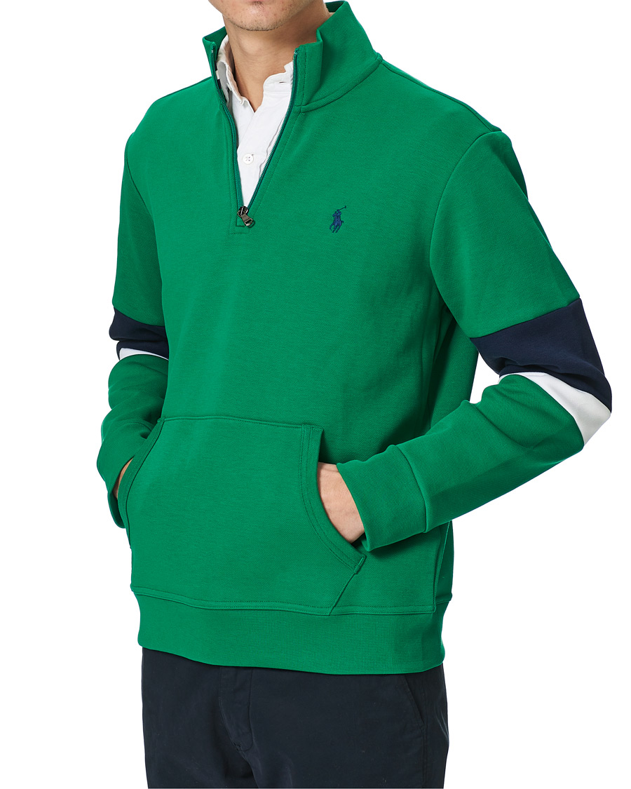 Herre | Trøjer | Polo Ralph Lauren | Tech Half-Zip Sweater Cruise Green