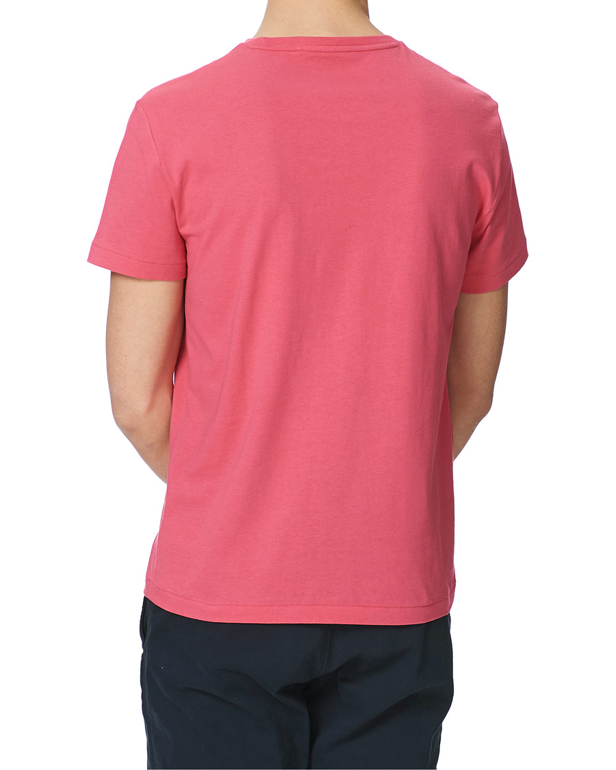 Herre | T-Shirts | Polo Ralph Lauren | Crew Neck Tee Hot Pink