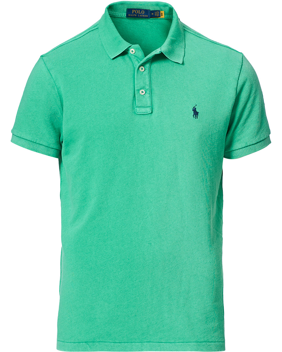 Herre | Polotrøjer | Polo Ralph Lauren | Custom Fit Spa Terry Polo Cabo Green
