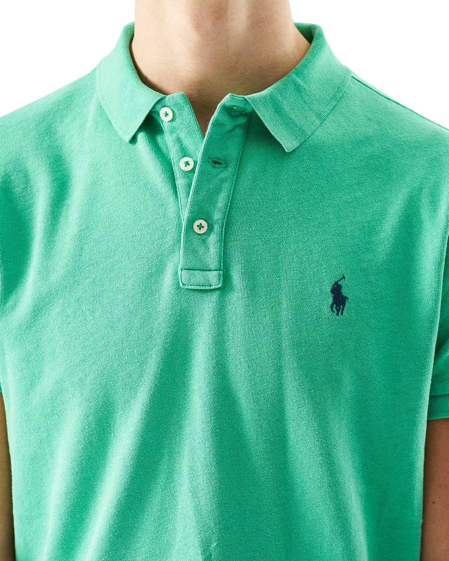 Herre | Polotrøjer | Polo Ralph Lauren | Custom Fit Spa Terry Polo Cabo Green