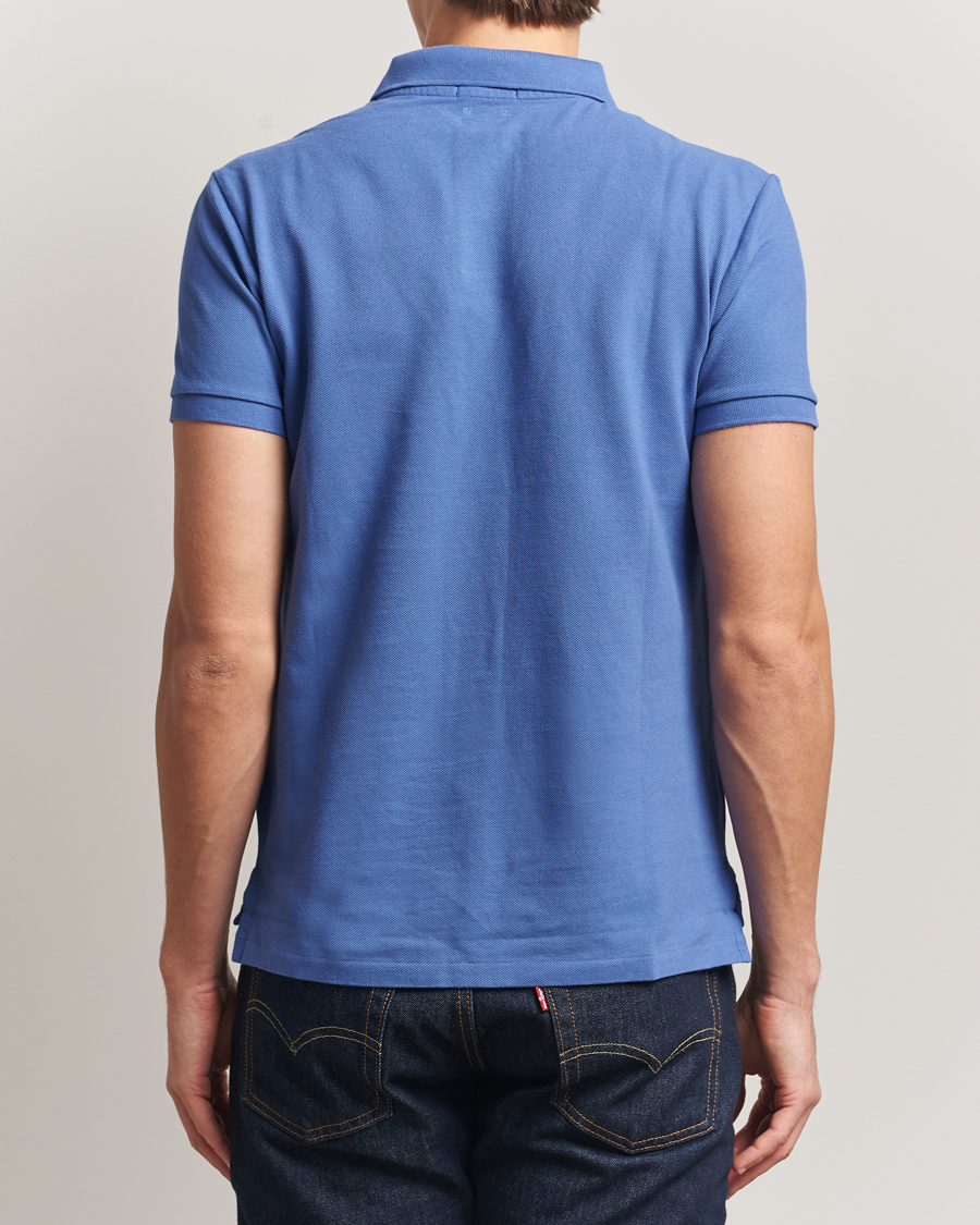 Herre | Polotrøjer | Polo Ralph Lauren | Custom Slim Fit Polo Liberty Blue