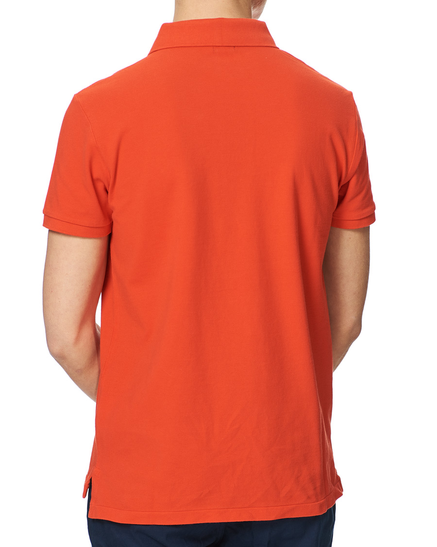 Herre | Polotrøjer | Polo Ralph Lauren | Custom Slim Fit Polo Tomato Red