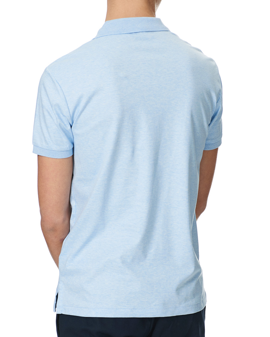 Herre | Polotrøjer | Polo Ralph Lauren | Luxury Pima Cotton Polo Elite Blue Heather