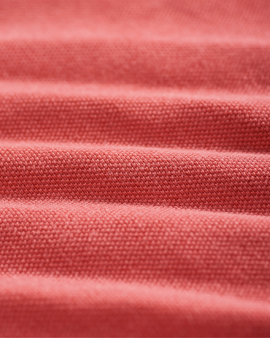 Herre | Polotrøjer | Polo Ralph Lauren | Custom Slim Fit Garment Dyed Polo Starboard Red