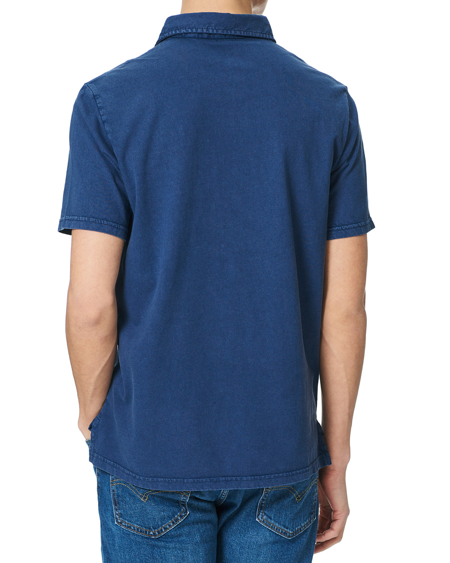 Herre | Polotrøjer | Polo Ralph Lauren | Cotton/Linen Pocket Polo Light Navy
