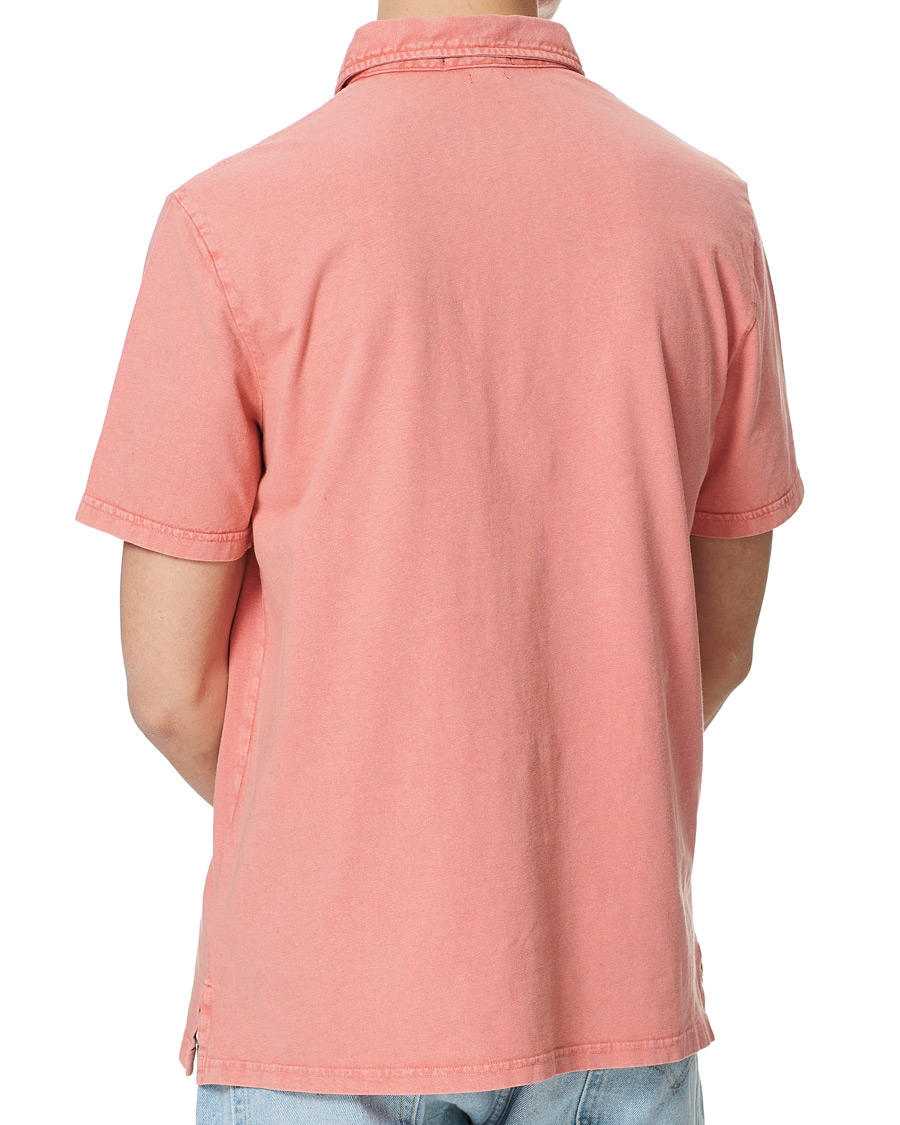 Herre | Polotrøjer | Polo Ralph Lauren | Cotton/Linen Pocket Polo Amalfi Red