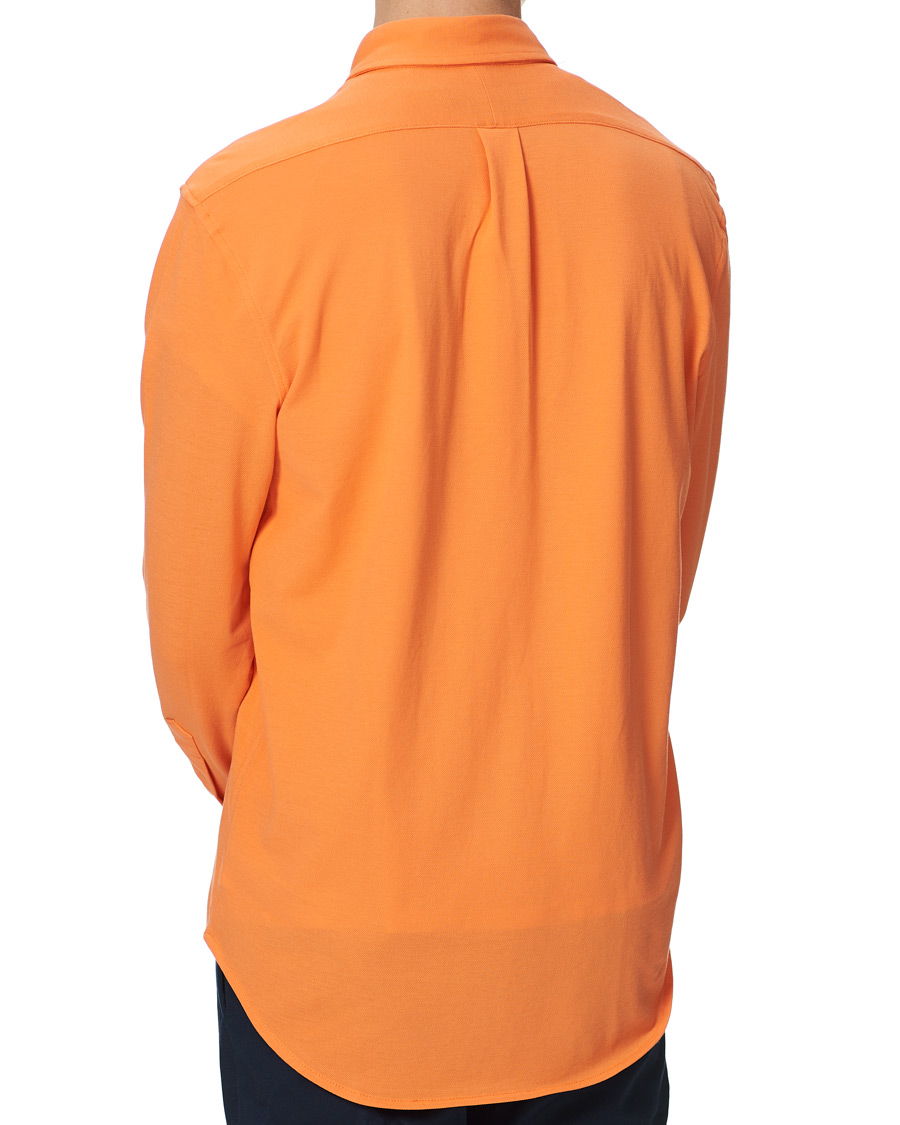 Herre | Skjorter | Polo Ralph Lauren | Featherweight Mesh Shirt May Orange