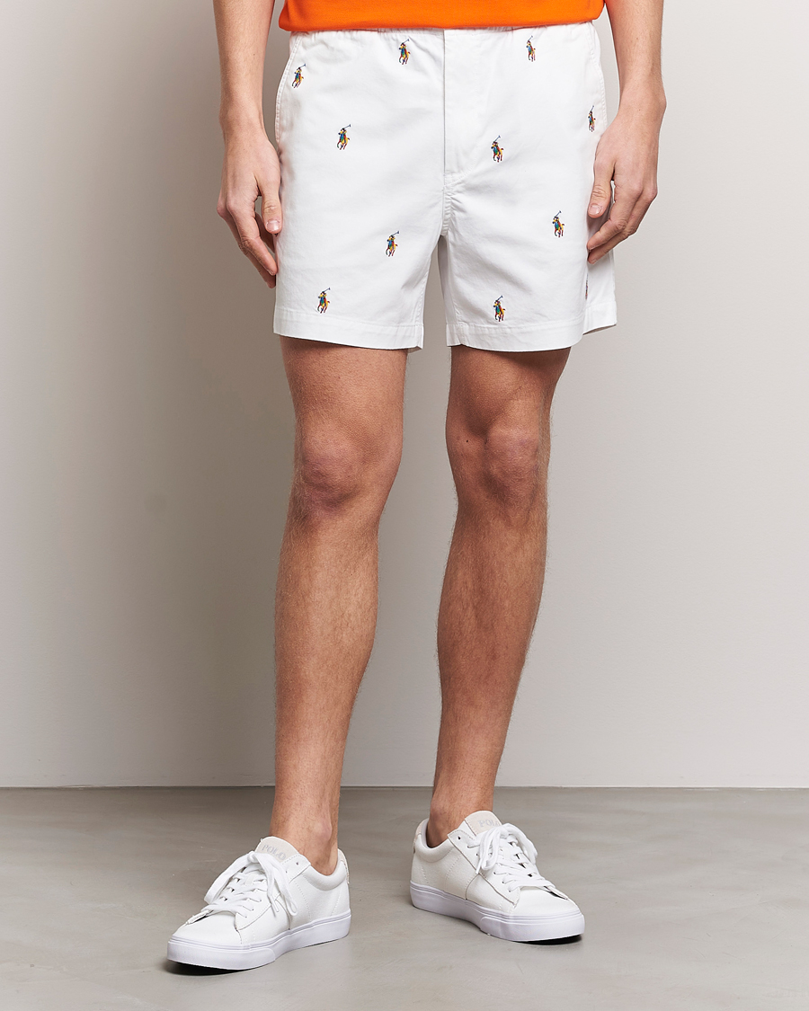 Herre | Shorts | Polo Ralph Lauren | Prepster Pony Shorts White