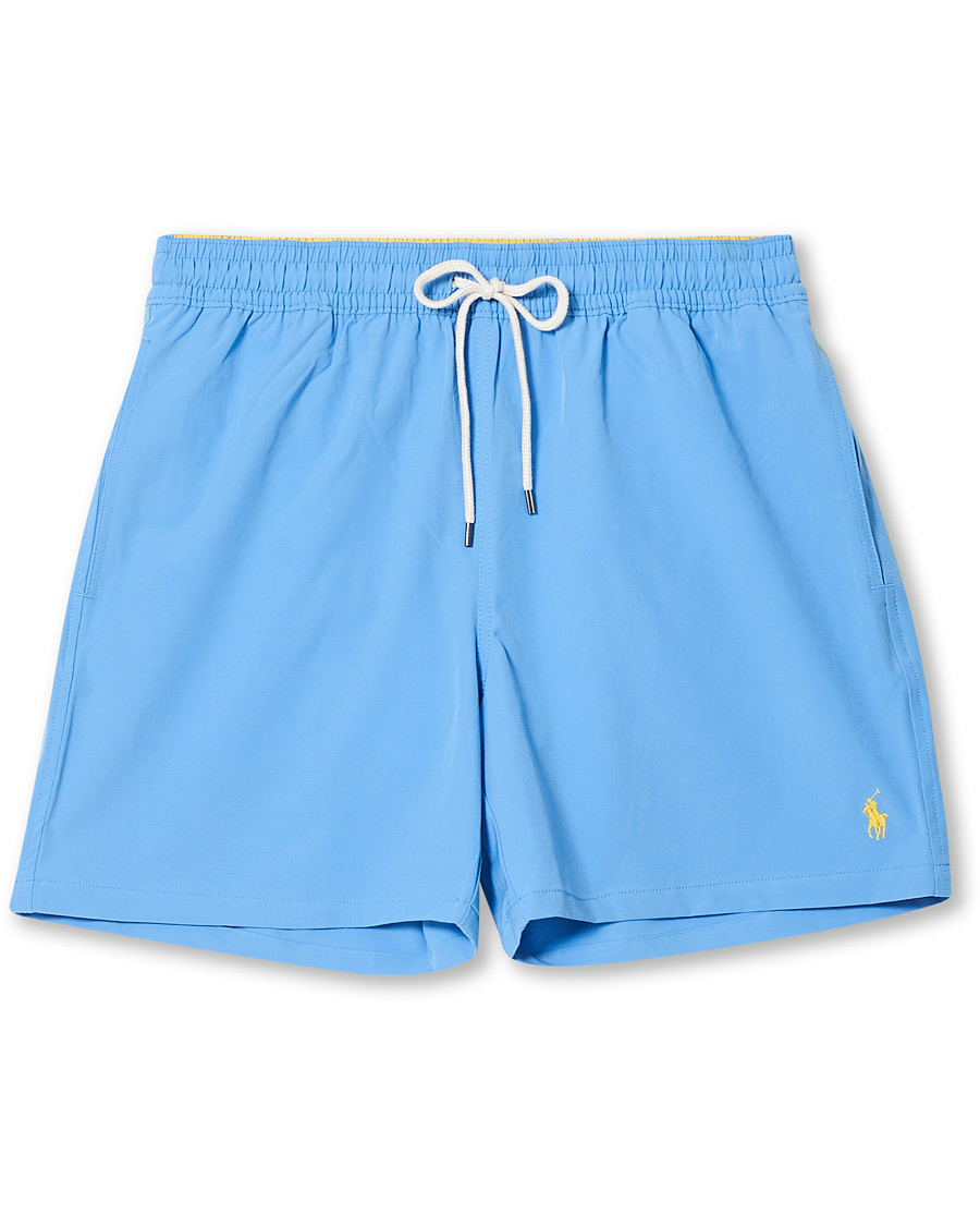 Herre | Badebukser | Polo Ralph Lauren | Recyceled Traveler Boxer Swimshorts Harbour Island Blue