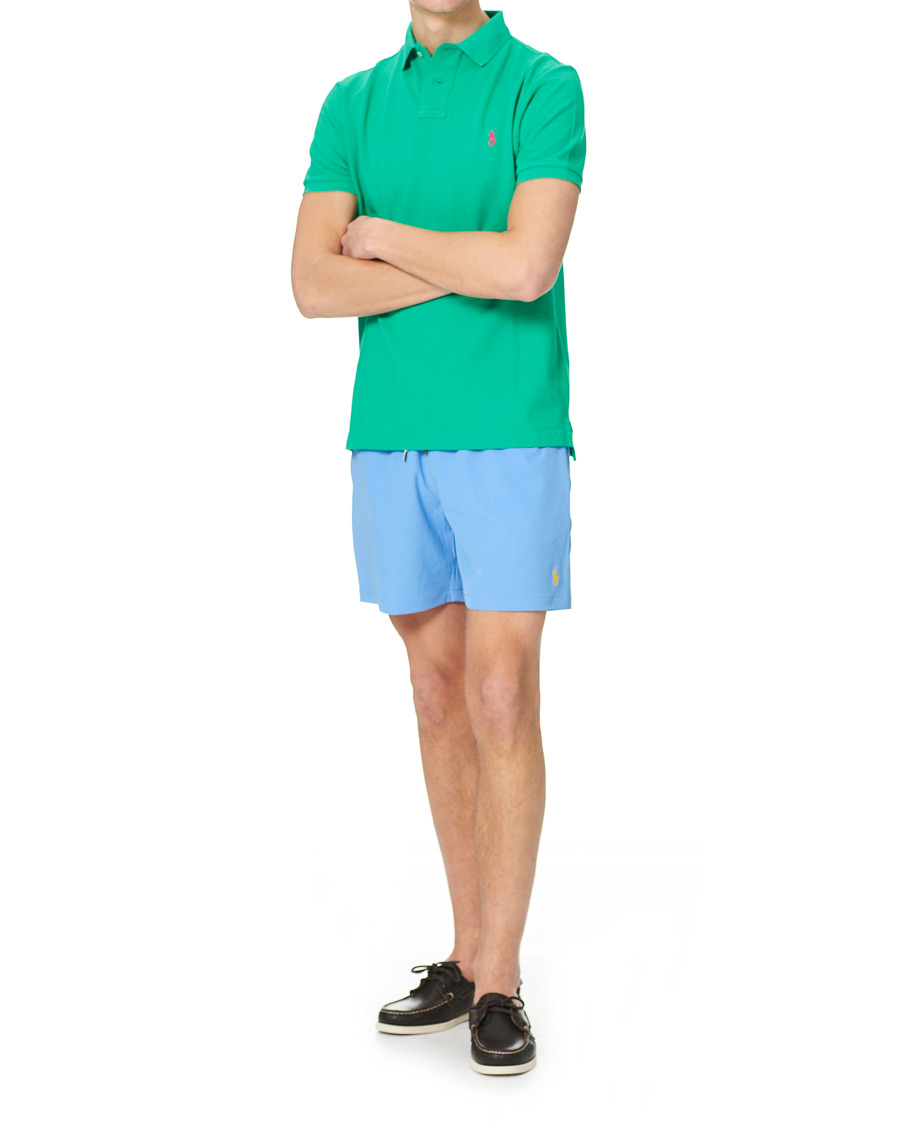 Herre | Badebukser | Polo Ralph Lauren | Recyceled Traveler Boxer Swimshorts Harbour Island Blue