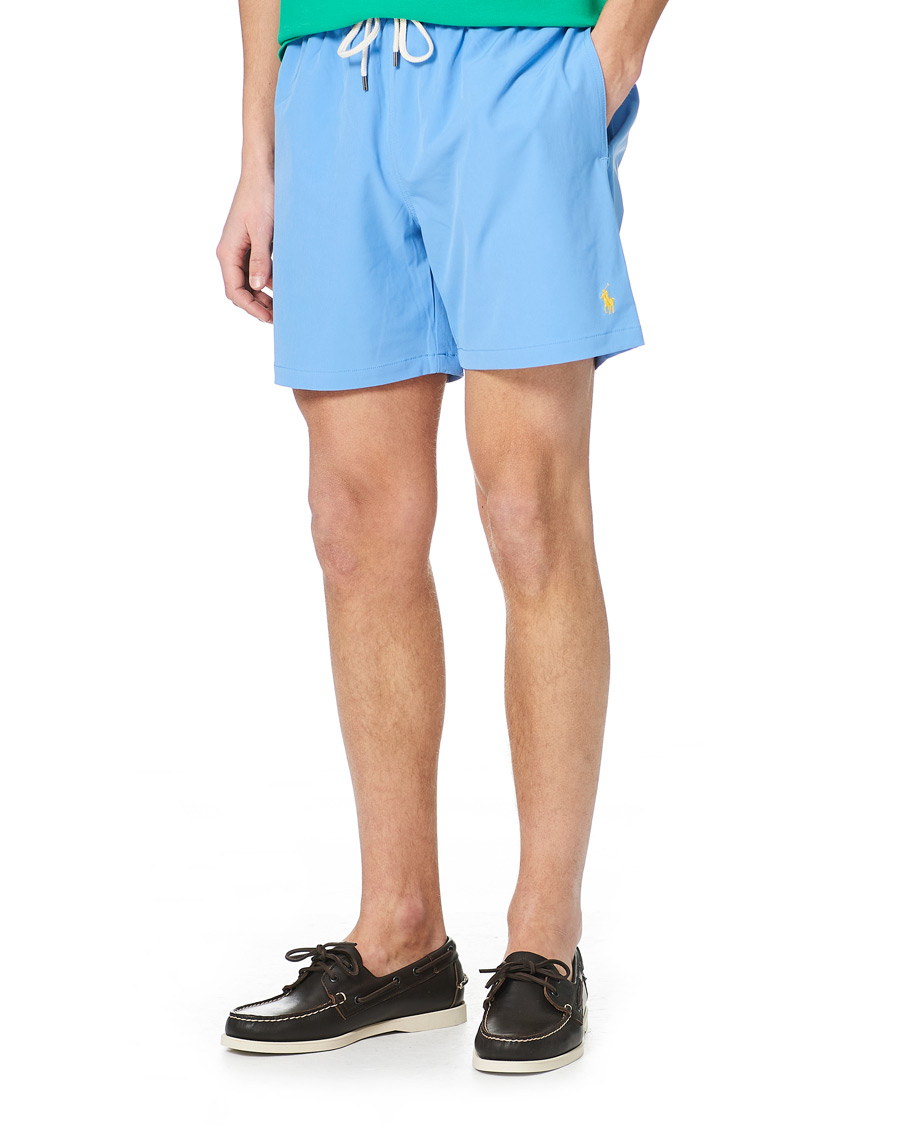 Herre | Badebukser | Polo Ralph Lauren | Recyceled Traveler Boxer Swimshorts Harbour Island Blue