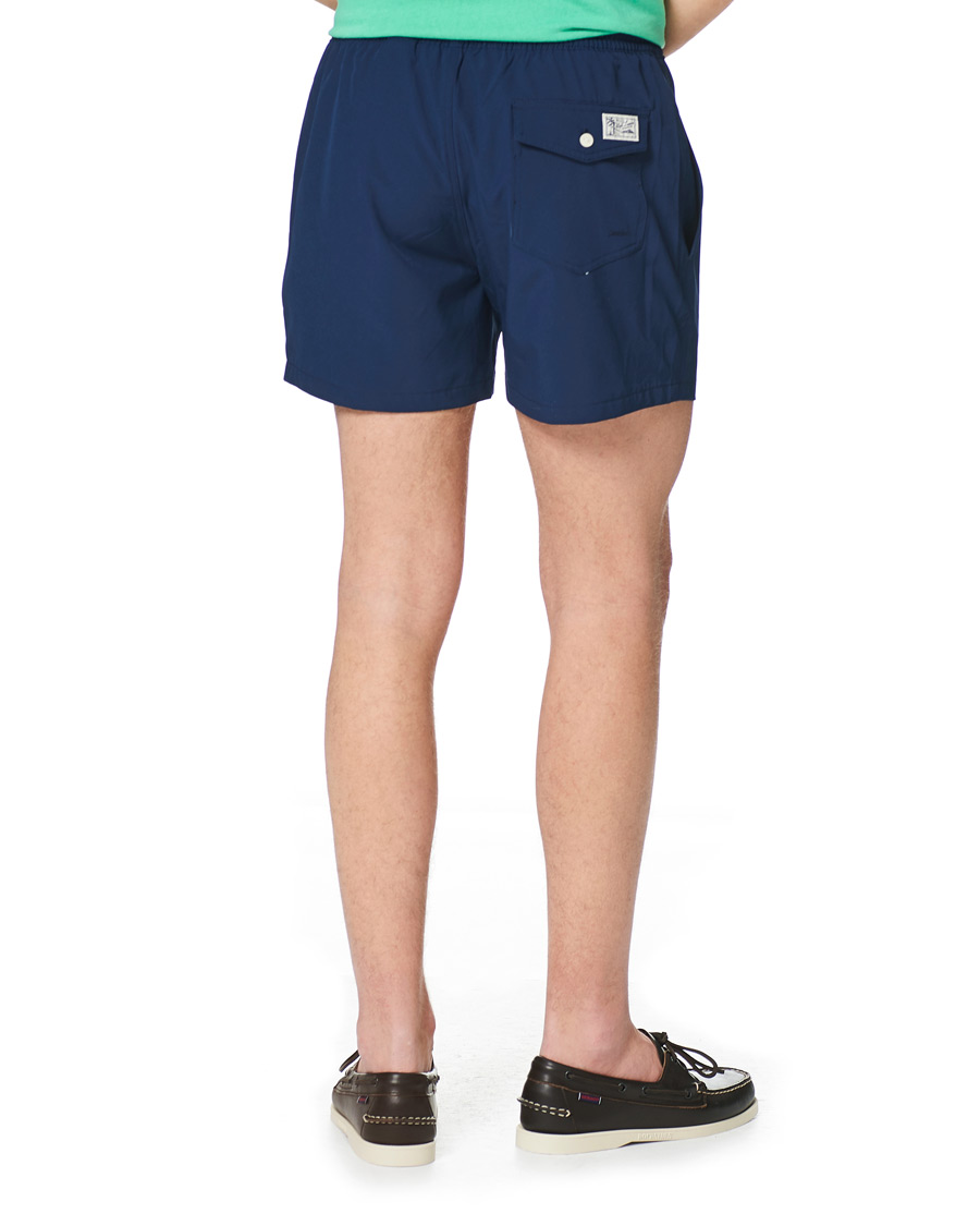 Herre | Badebukser | Polo Ralph Lauren | Recycled Slim Traveler Swimshorts Newport Navy