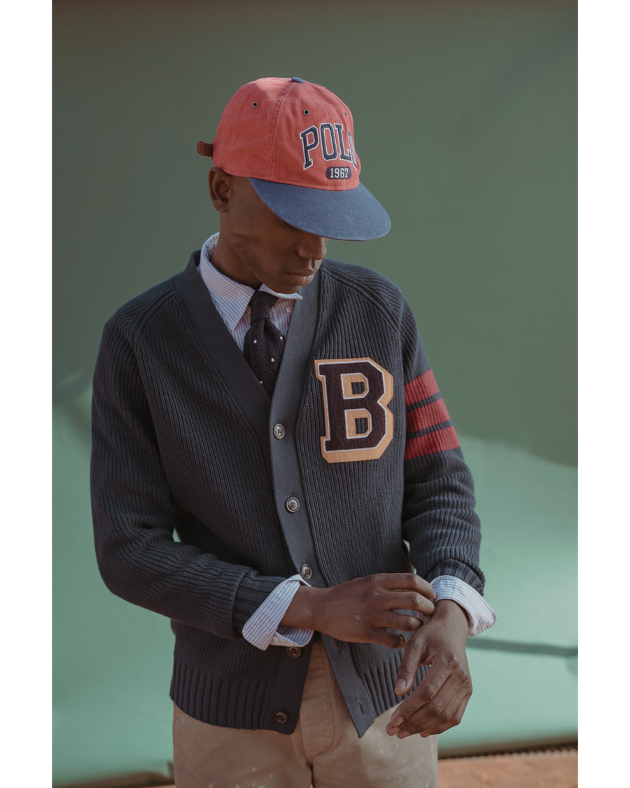 Herre | Polo Ralph Lauren Retro Cotton/Twill Cap Starboard Red | Polo Ralph Lauren | Retro Cotton/Twill Cap Starboard Red