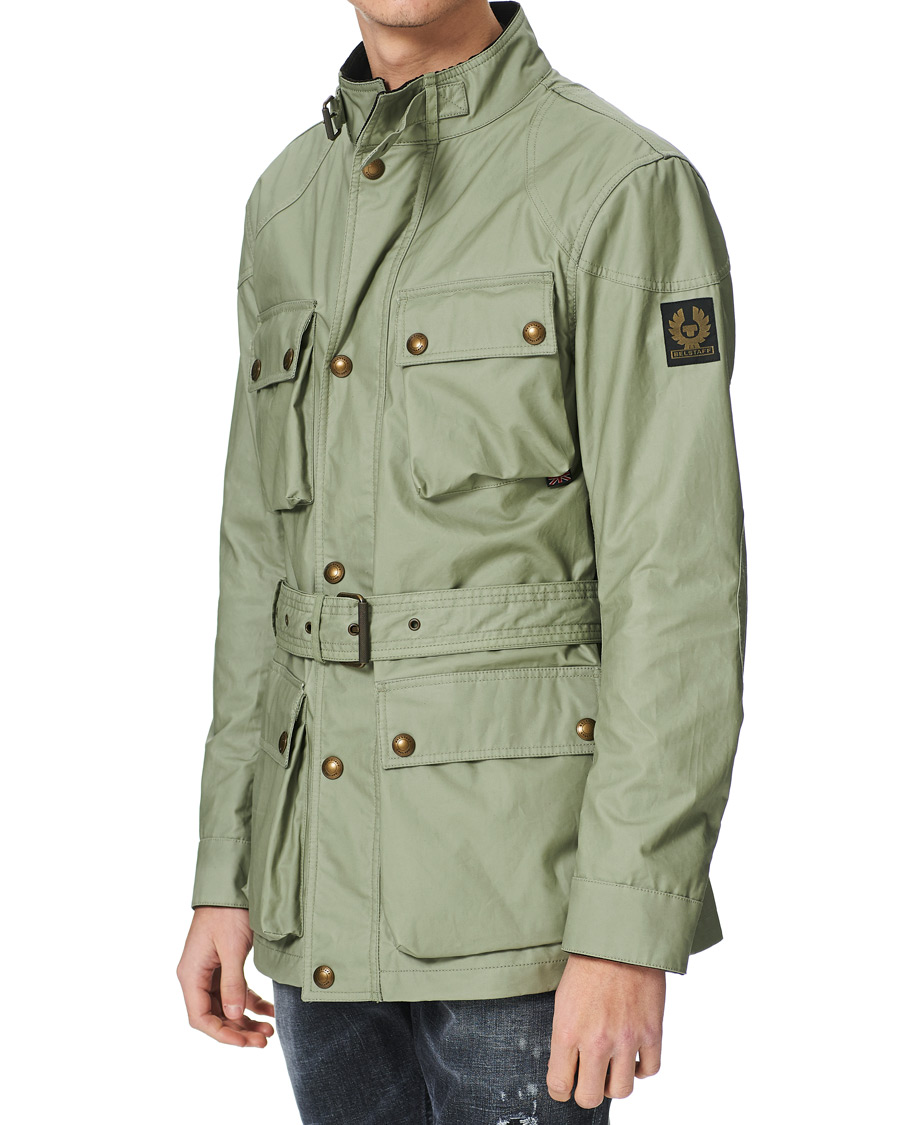 Herre | Jakker | Belstaff | Trialmaster Waxed Jacket Laurel Green