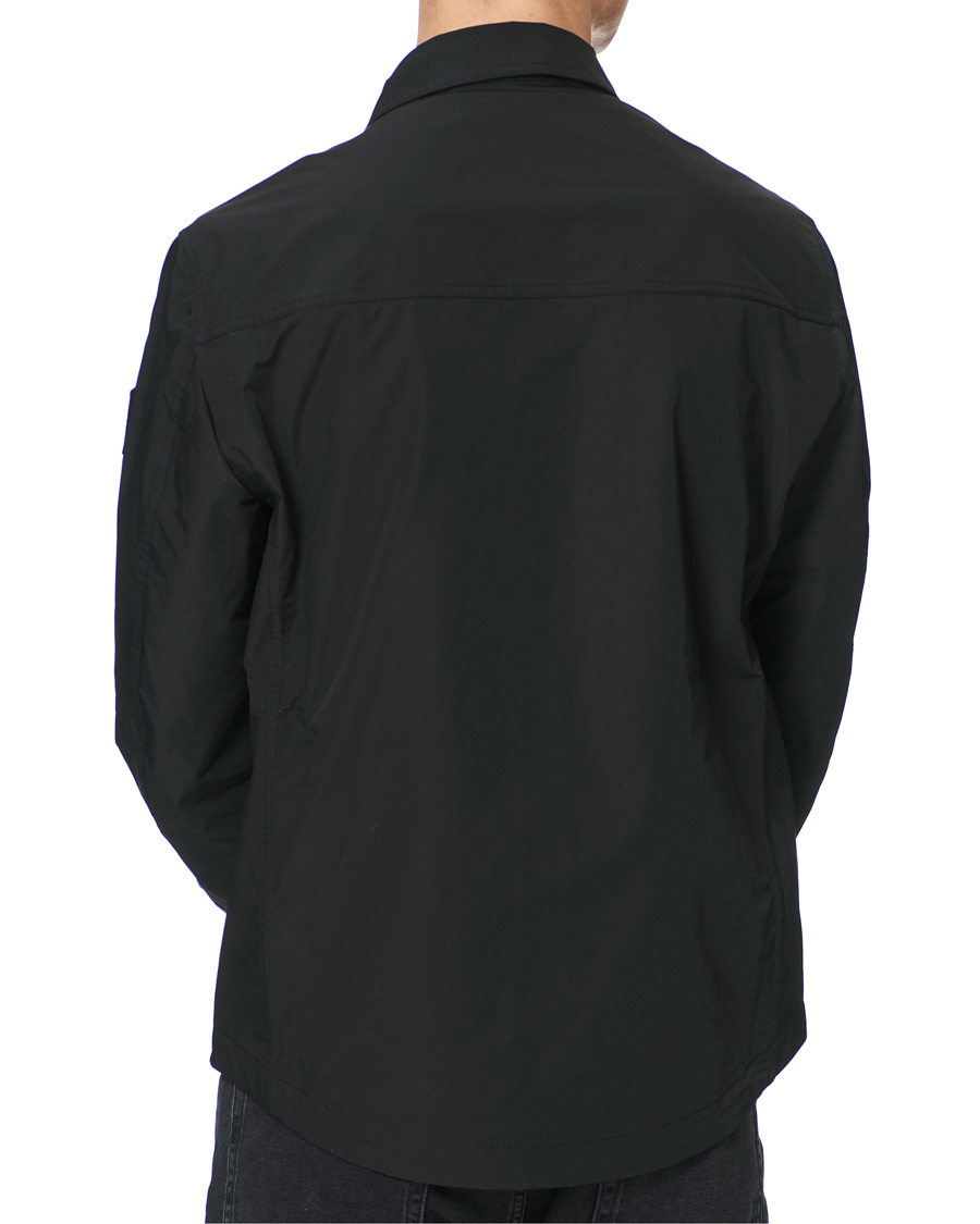 Herre | Skjorter | Belstaff | Wayfare Memory Shell Zip Overshirt Black