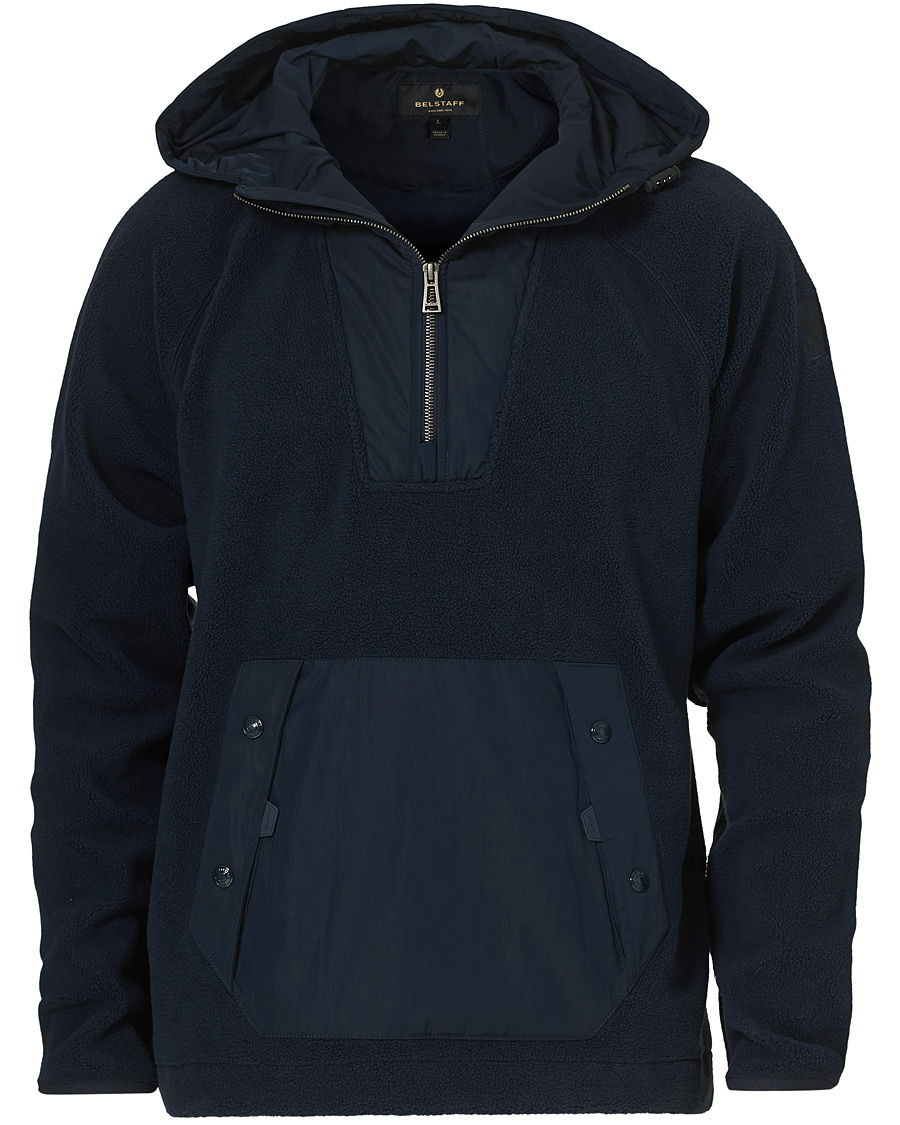 Herre | Trøjer | Belstaff | Atlantic Pile Pullover Dark Ink