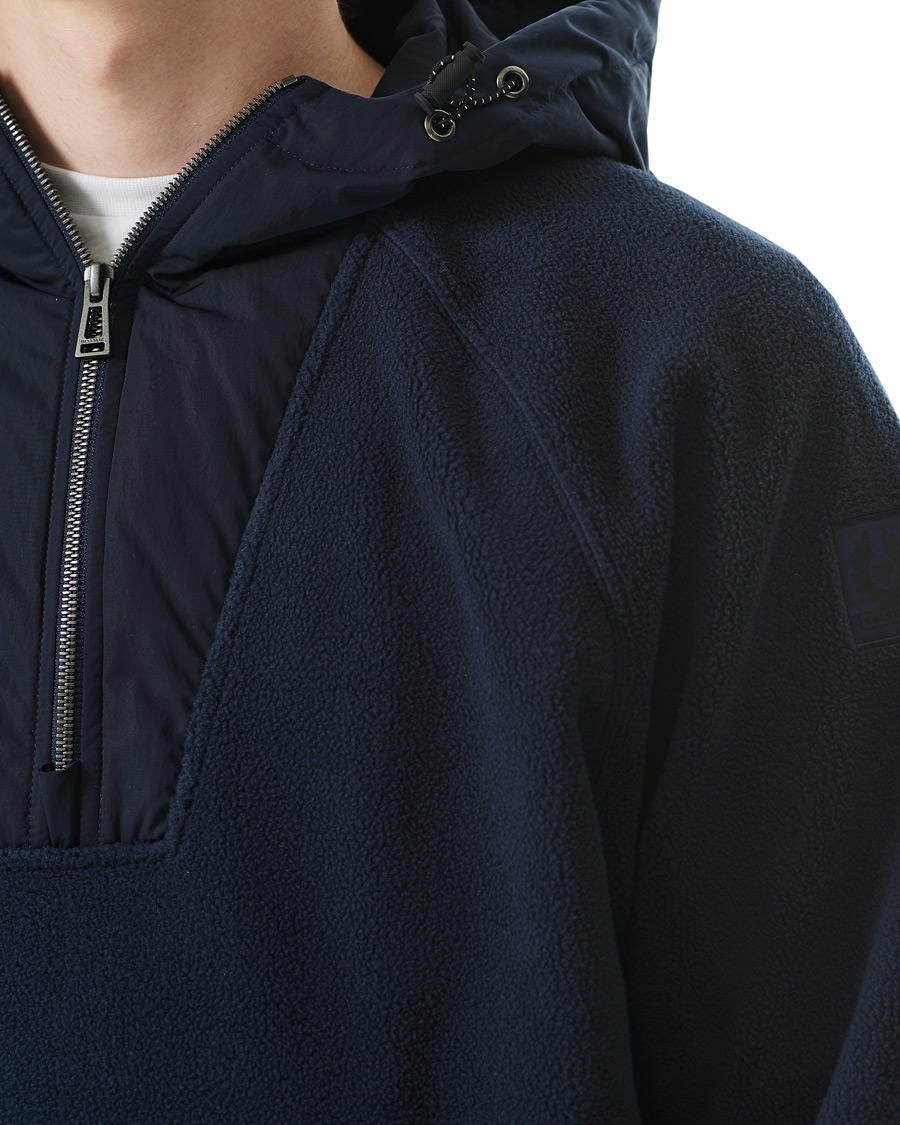 Herre | Trøjer | Belstaff | Atlantic Pile Pullover Dark Ink