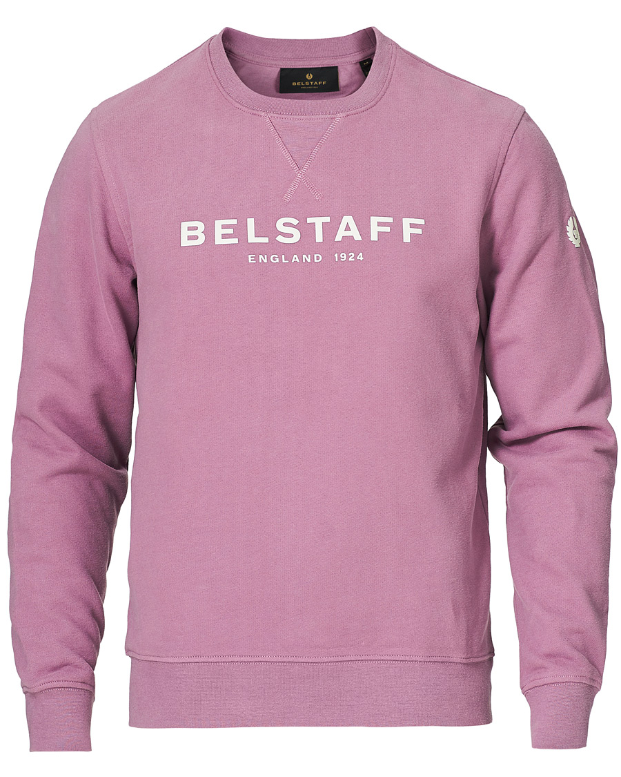 Herre | Trøjer | Belstaff | 1924 Crew Neck Logo Sweat Lavender