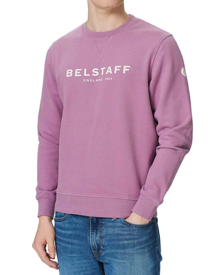 Herre | Trøjer | Belstaff | 1924 Crew Neck Logo Sweat Lavender