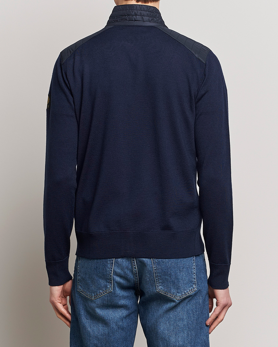 Herre | Trøjer | Belstaff | Kelby Zip Cardigan Navy