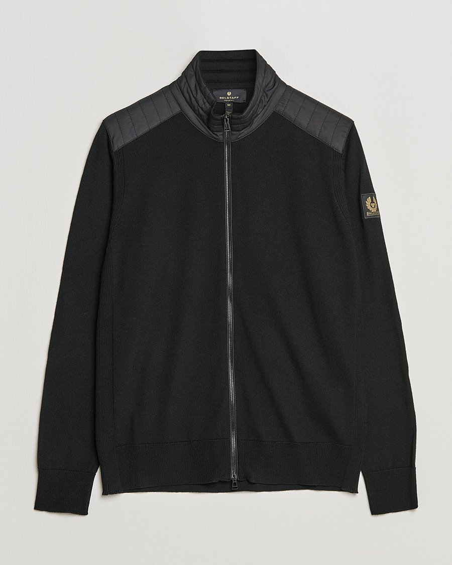 Herre | Trøjer | Belstaff | Kelby Zip Cardigan Black
