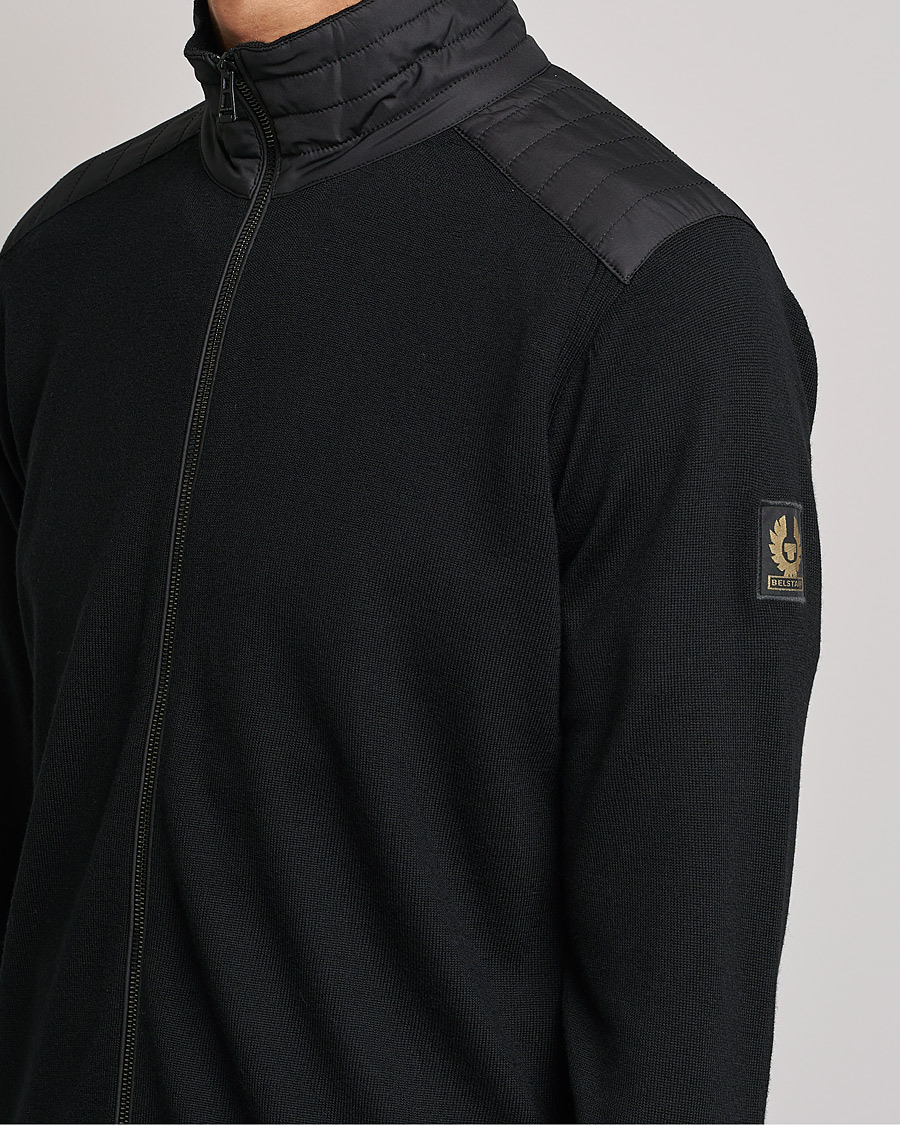 Herre | Trøjer | Belstaff | Kelby Zip Cardigan Black