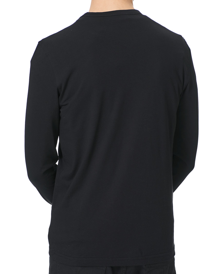 Herre | T-Shirts | Belstaff | Long Sleeve Logo Tee Black