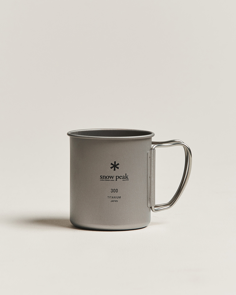 Herre | Outdoor living | Snow Peak | Single Wall Mug 300 Titanium