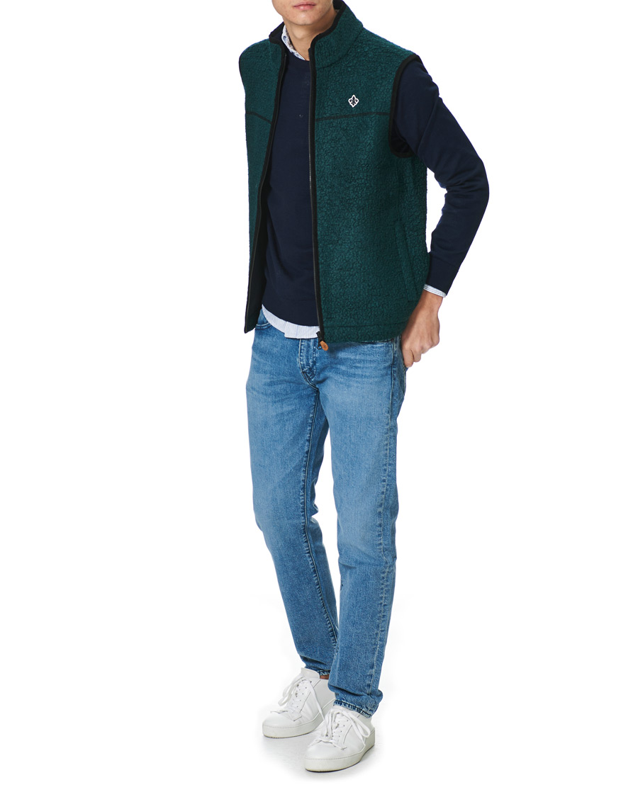 Herre | Jakker | Morris | Whitfield Vest Emerald Green