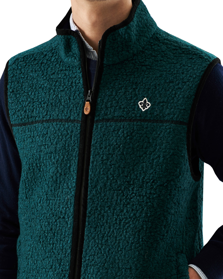 Herre | Jakker | Morris | Whitfield Vest Emerald Green