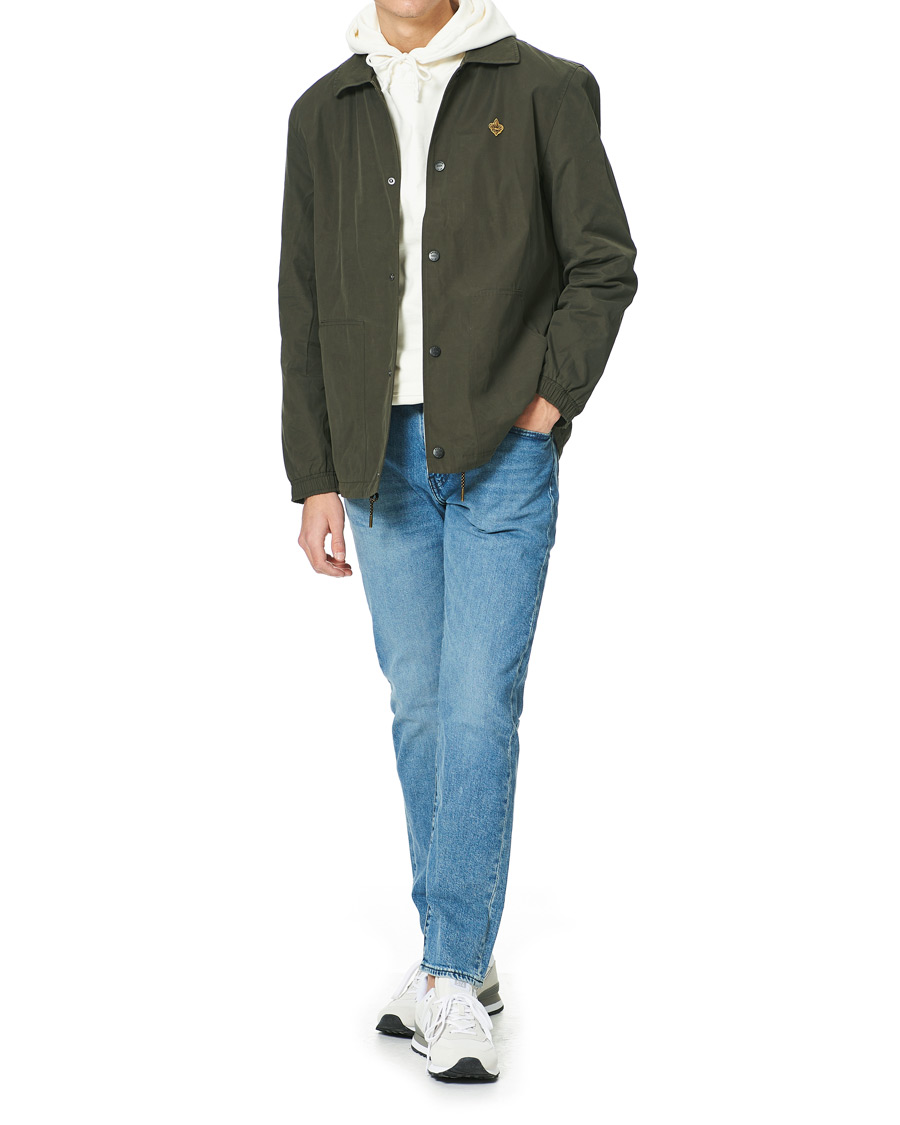 Herre | Jakker | Morris | Linder Coach Jacket Olive