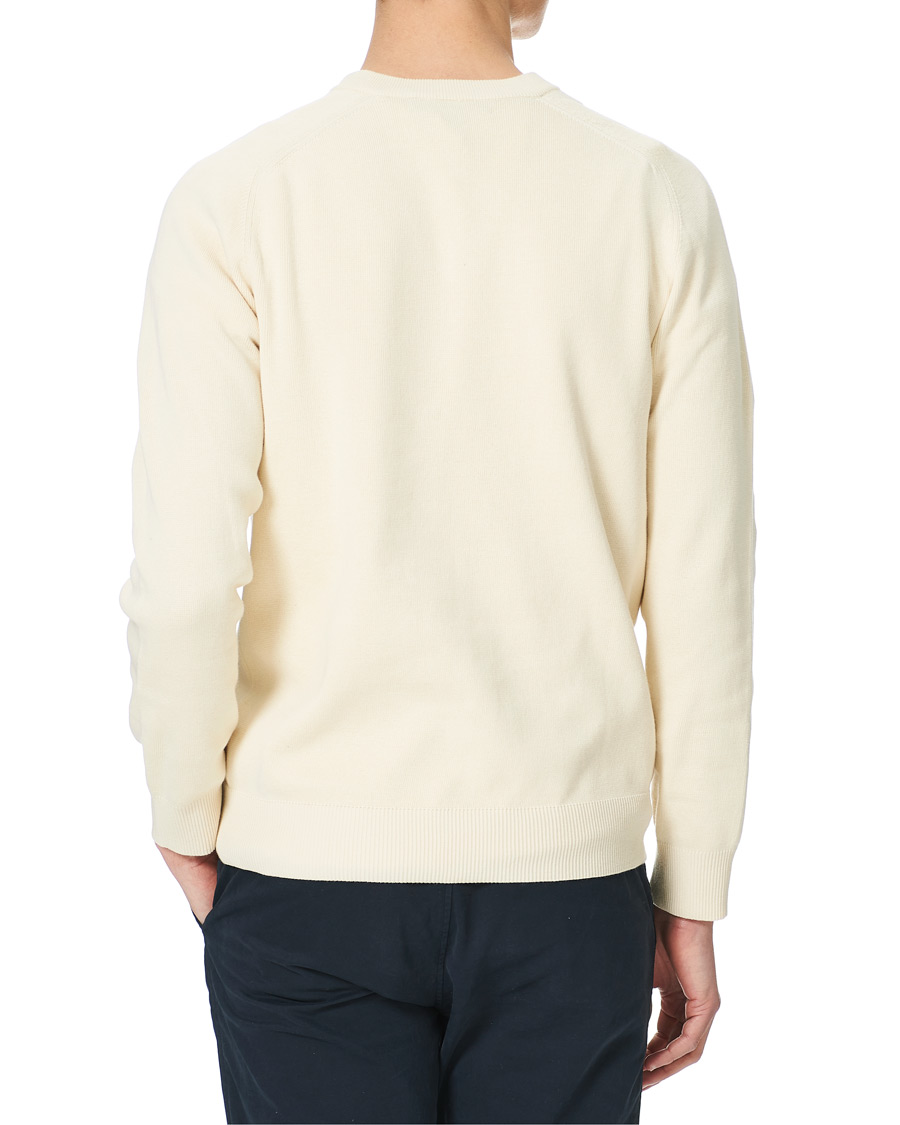 Herre | Trøjer | Morris | Hilyard Knitted V-Neck Sweater Off White