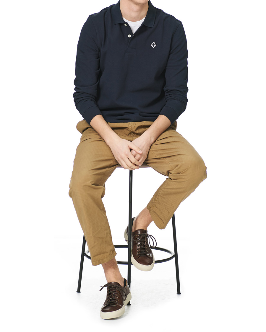 Herre | Trøjer | Morris | Leamington Striped Rugger Navy
