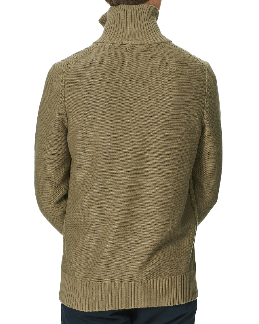 Herre | Trøjer | Morris | Marlebone Cable Half-Zip Green