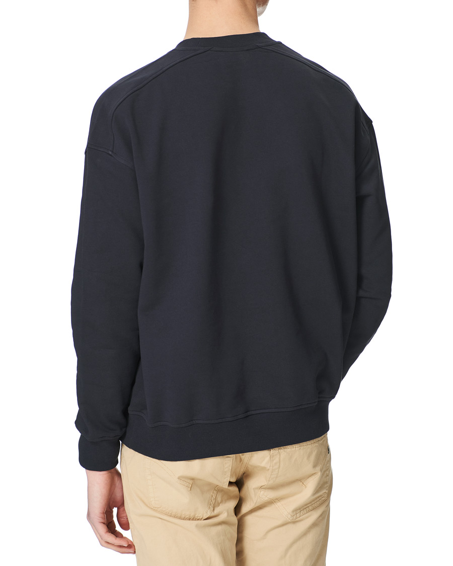 Herre | Trøjer | Morris | Buxton Logo Sweatshirt Navy