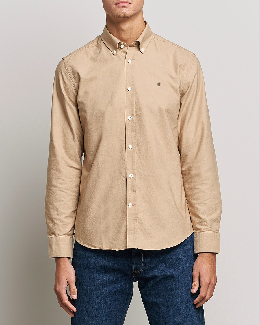 Herre | Udsalg | Morris | Douglas Oxford Shirt Khaki