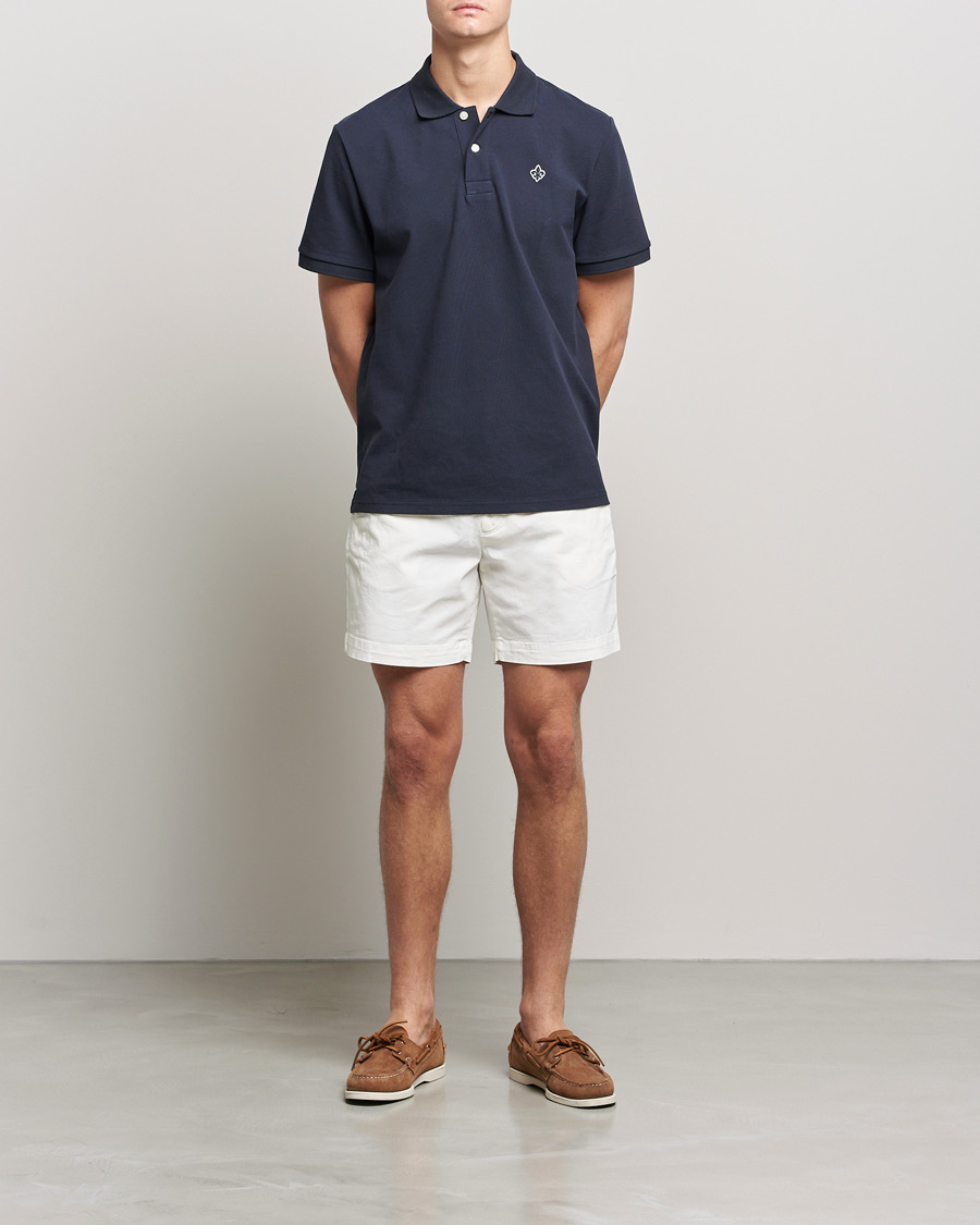 Herre | Shorts | Morris | Light Twill Chino Shorts Off White