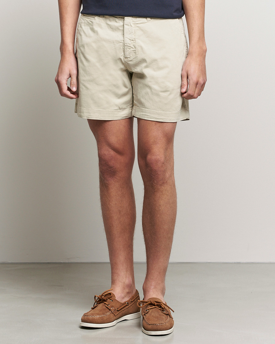 Herre | Shorts | Morris | Light Twill Chino Shorts Khaki