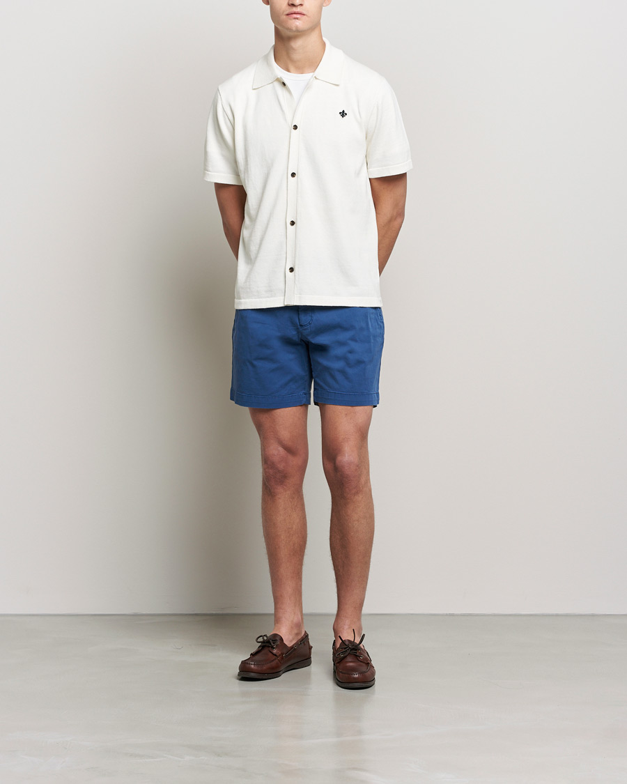 Herre | Shorts | Morris | Light Twill Chino Shorts Blue
