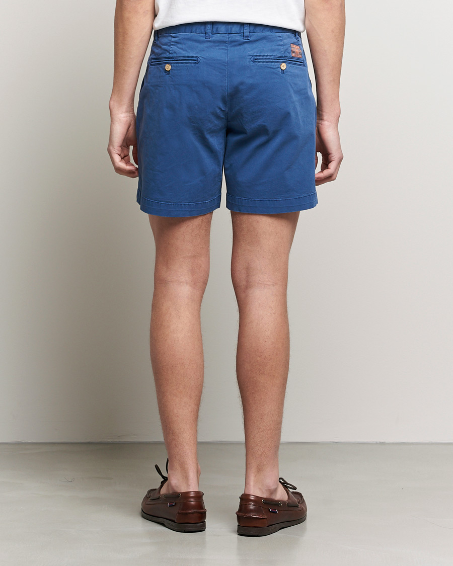Herre | Shorts | Morris | Light Twill Chino Shorts Blue