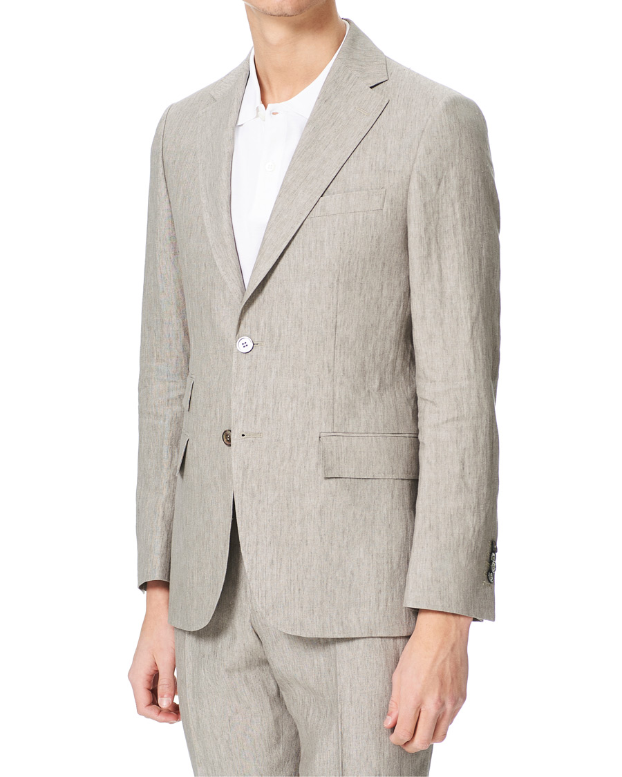 Herre | Blazere & jakker | Morris Heritage | Keith Linen Suit Blazer Khaki