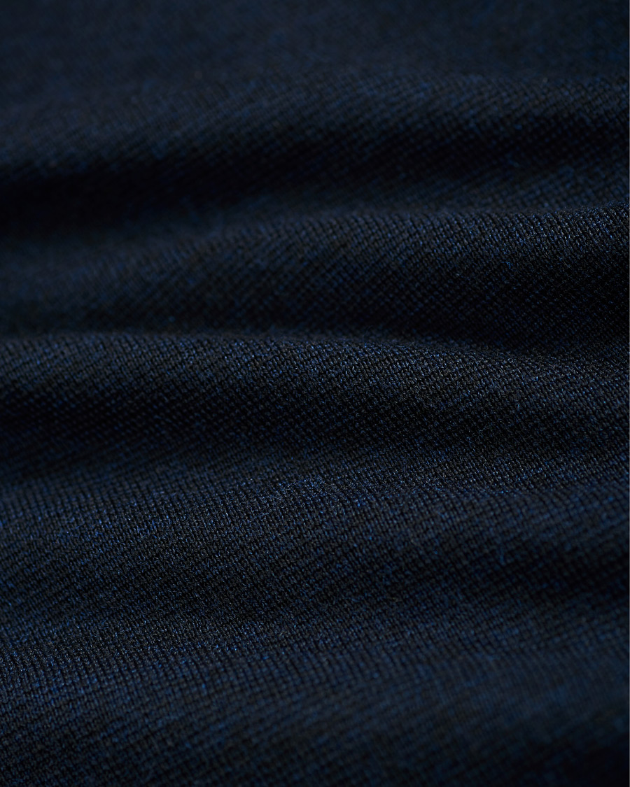 Herre | Trøjer | Morris Heritage | Knitted Shirt Jacket Navy