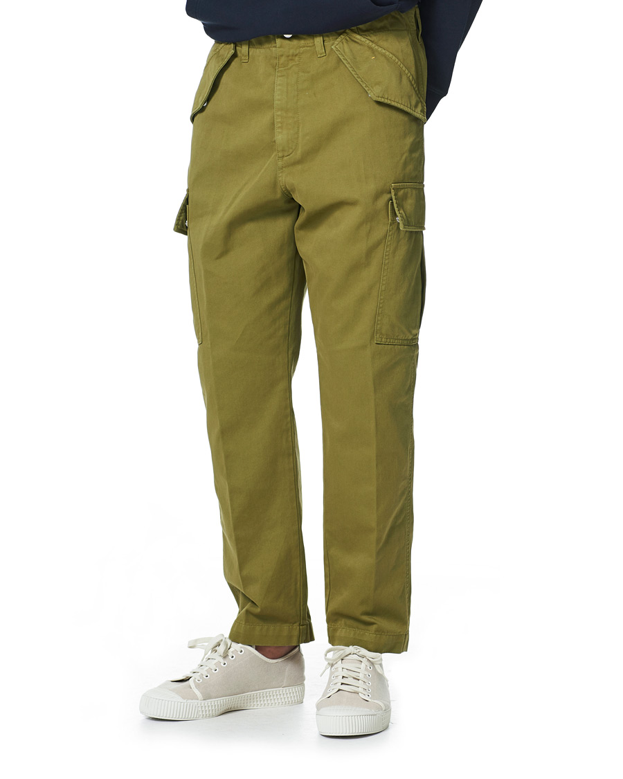 Herre | Bukser | Dondup | Driss Cargo Pants Army Olive