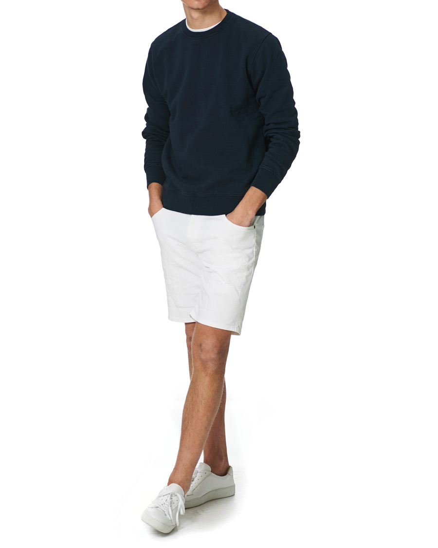 Herre | Shorts | Dondup | Derek Denim Shorts Detroyed White