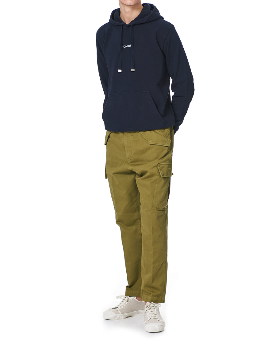 Herre | Trøjer | Dondup | Logo Hoodie Navy
