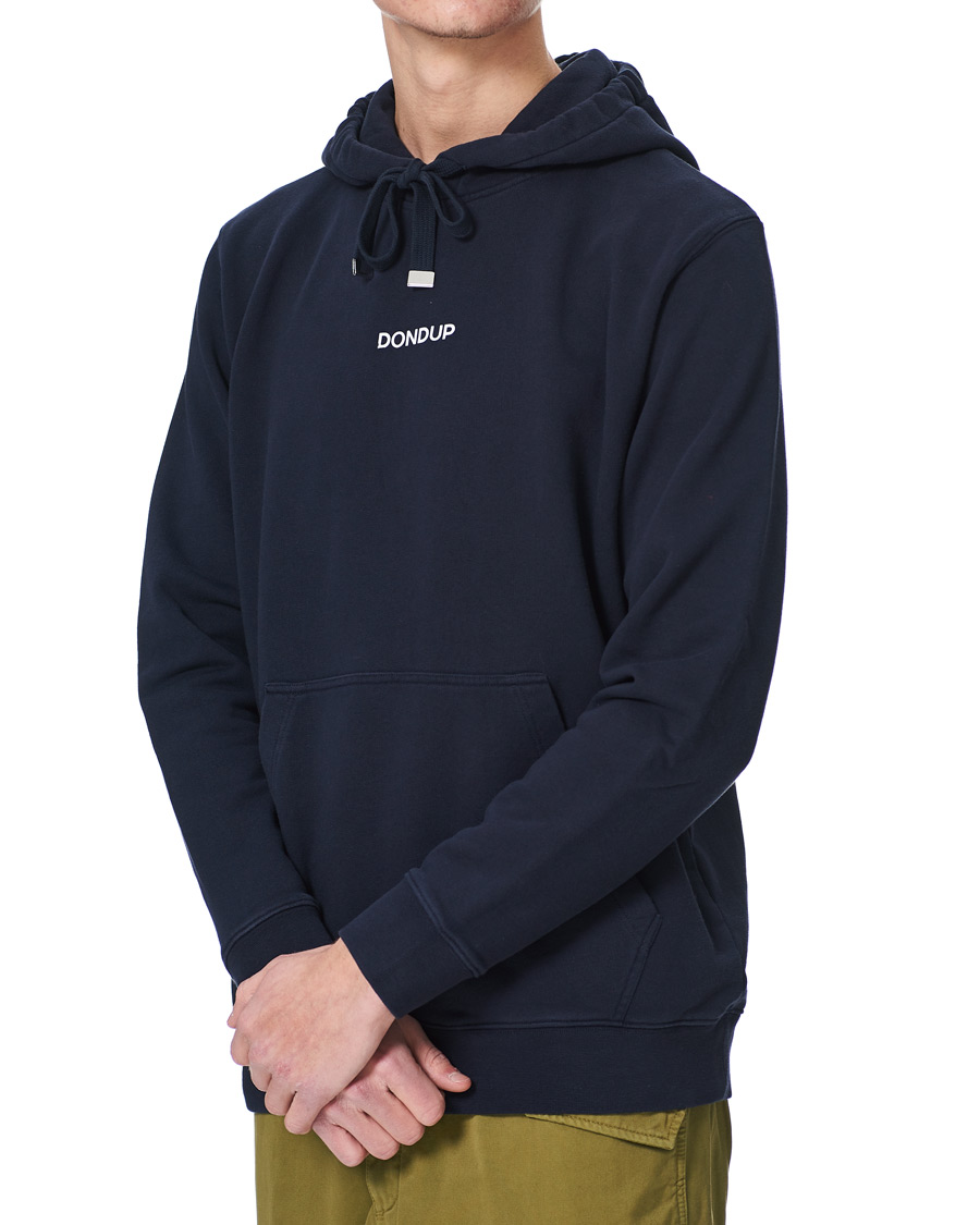Herre | Trøjer | Dondup | Logo Hoodie Navy
