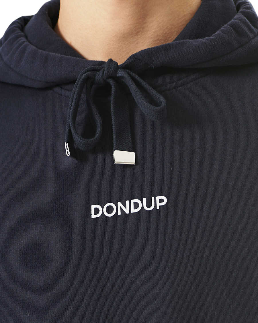 Herre | Trøjer | Dondup | Logo Hoodie Navy